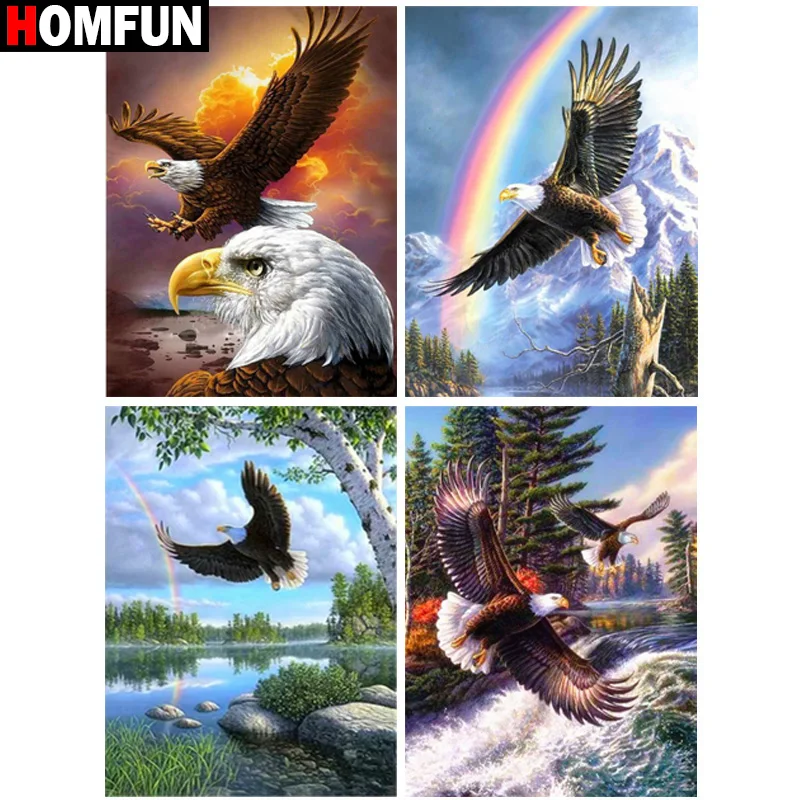 Алмазная живопись HOMFUN, вышивка крестиком «пейзаж с животным орлом», полноразмерная, круглая, для творчества, 5d алмазная вышивка
Алмазная живопись HOMFUN, вышивка крестиком «пейзаж с животным орлом», полноразмерная, круглая, для творчества, 5d алмазная вышивка