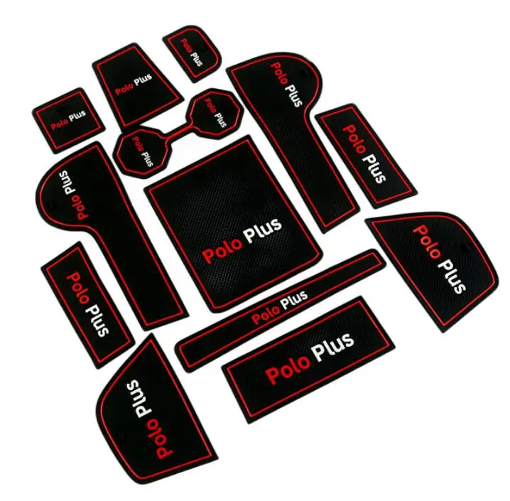 Non-slip Interior door gate pad cup mat for Volkswagen vw Polo plus 2019-2021 ,13pcs/lot, auto accessories
Non-slip Interior door gate pad cup mat for Volkswagen vw Polo plus 2019-2021 ,13pcs/lot, auto accessories