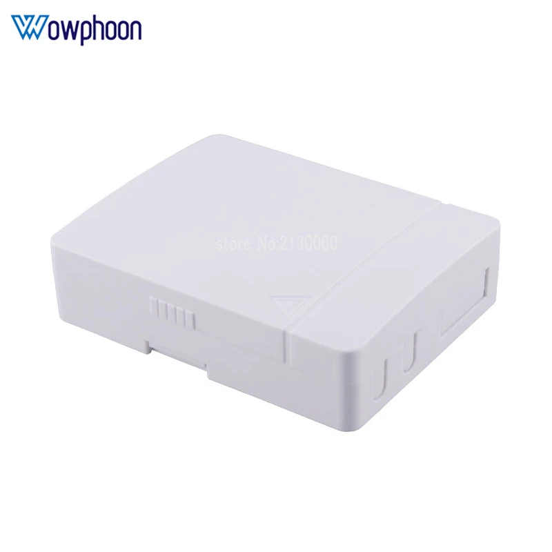 FTTH optical fiber protection box FTTH table box PP material push-in 2-port white fiber optic cable fiber optic terminal box
FTTH optical fiber protection box FTTH table box PP material push-in 2-port white fiber optic cable fiber optic terminal box
