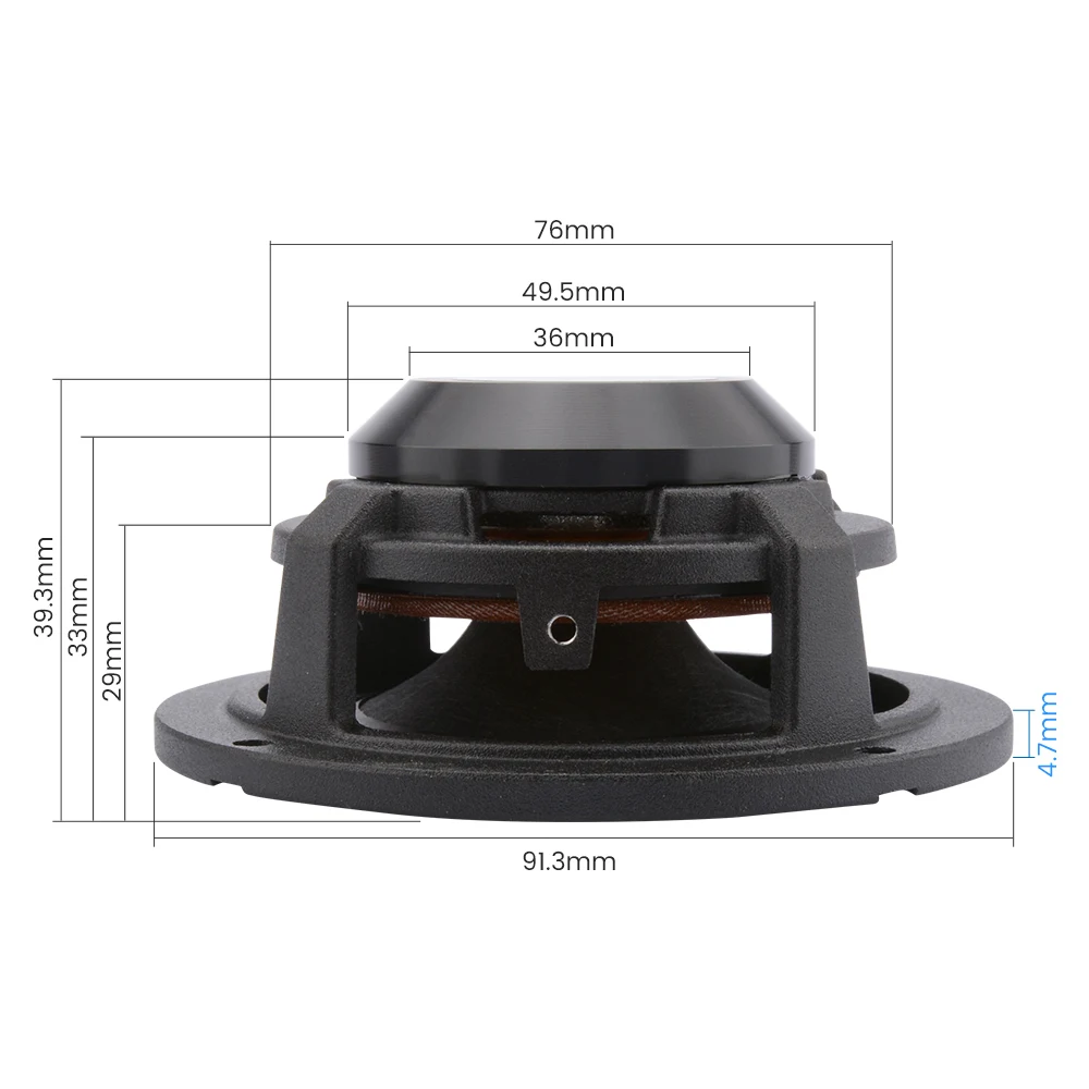 2Pcs 3 Inch Auto Audio Speakers 4 8 Ohm 15W Mid Range Car Speakers 20 Core Wool Paper Cone Aluminum Neodymium Loudspeaker
2Pcs 3 Inch Auto Audio Speakers 4 8 Ohm 15W Mid Range Car Speakers 20 Core Wool Paper Cone Aluminum Neodymium Loudspeaker