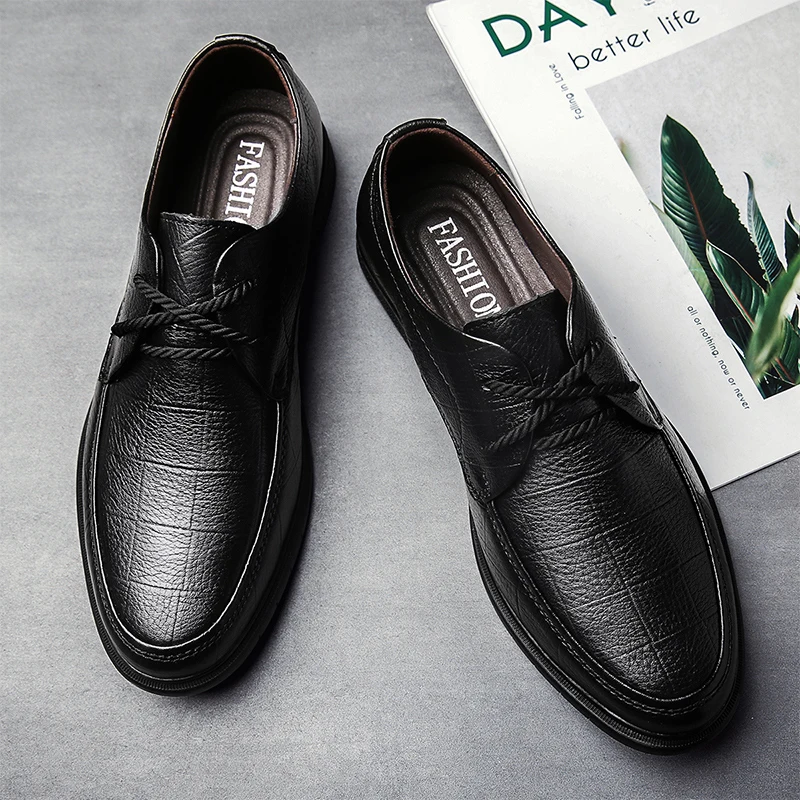 Shoe Casual Man Men Casual Flat Shoes Sapato Masculino Leather For Loafers Black Mens Fashion Causal Zapatillas Hombre
Shoe Casual Man Men Casual Flat Shoes Sapato Masculino Leather For Loafers Black Mens Fashion Causal Zapatillas Hombre
