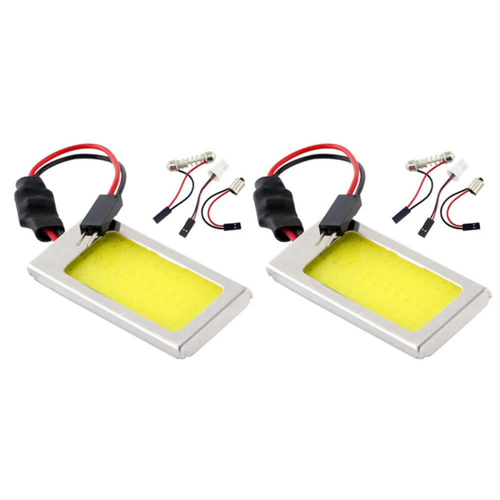 2Pcs Lights Practical Car Dome COB 36SMD LED Interior Truck Panel T10 BA9S Festoon New High quality Hot
2Pcs Lights Practical Car Dome COB 36SMD LED Interior Truck Panel T10 BA9S Festoon New High quality Hot