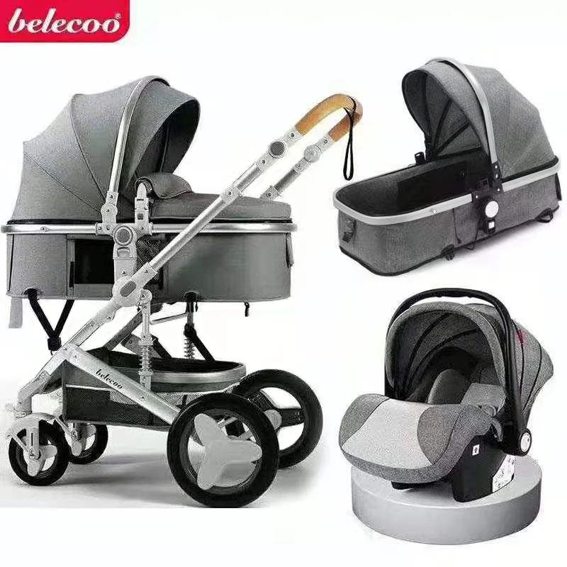 Luxurious Baby Stroller 3 in 1 Portable Travel Carriage Folding Prams Aluminum Frame High Landscape Car for Newborn Buggy 
Luxurious Baby Stroller 3 in 1 Portable Travel Carriage Folding Prams Aluminum Frame High Landscape Car for Newborn Buggy