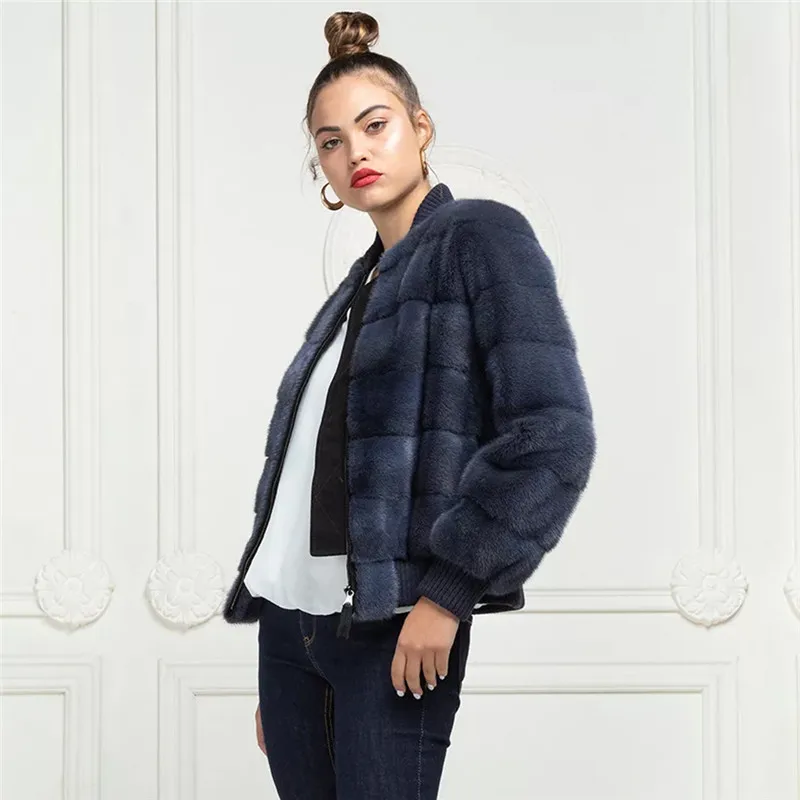 Fashion Blue Genuine Mink Fur Jacket Women High Quality Whole Skin Real Mink Fur Coat Woman Outwear Natural Fur Coats 2021 New
Fashion Blue Genuine Mink Fur Jacket Women High Quality Whole Skin Real Mink Fur Coat Woman Outwear Natural Fur Coats 2021 New