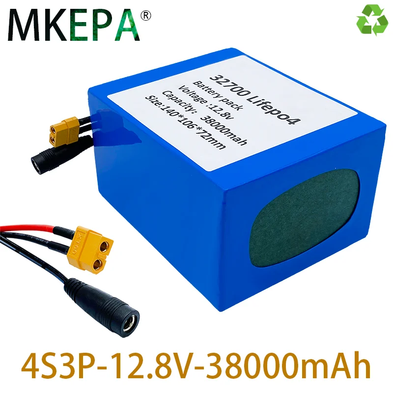 32700 LiFePO4 батарейный блок 4s3p 12,8 v 38ah 4S 40A 100A сбалансированный BMS для электрического лодочного и 12V UPS
32700 LiFePO4 батарейный блок 4s3p 12,8 v 38ah 4S 40A 100A сбалансированный BMS для электрического лодочного и 12V UPS