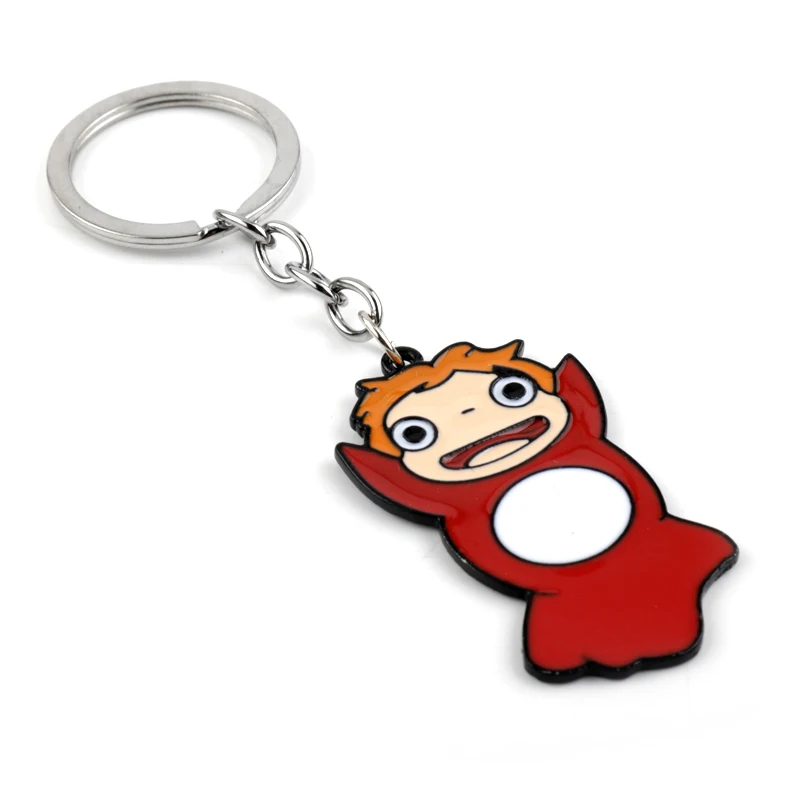 Japan Anime Ponyo on the Cliff Key Chain Alloy Keychain Accessories Pendant Key Ring Charms Keychains for Ladies
Japan Anime Ponyo on the Cliff Key Chain Alloy Keychain Accessories Pendant Key Ring Charms Keychains for Ladies
