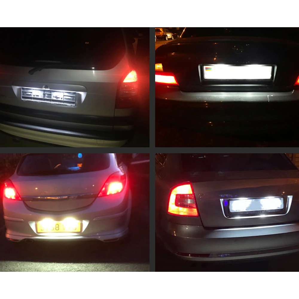 2 Pcs Canbus LED Lamp 12V White Number License Plate Lights For Opel Astra F G Omega Zafira Signum Corsa B Vectra B Accessories
2 Pcs Canbus LED Lamp 12V White Number License Plate Lights For Opel Astra F G Omega Zafira Signum Corsa B Vectra B Accessories