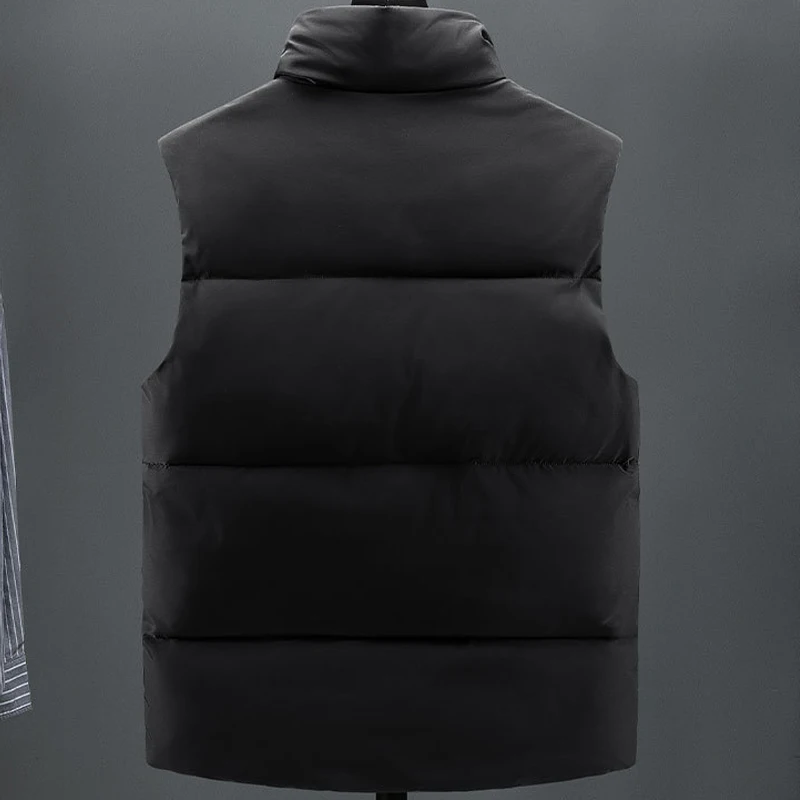 New 2020 Winter Thick Vest Men Casual Fashion Vests Thick Sleeveless Jacket Coats Male Waistcoat Solid Color Pocket HX523
New 2020 Winter Thick Vest Men Casual Fashion Vests Thick Sleeveless Jacket Coats Male Waistcoat Solid Color Pocket HX523