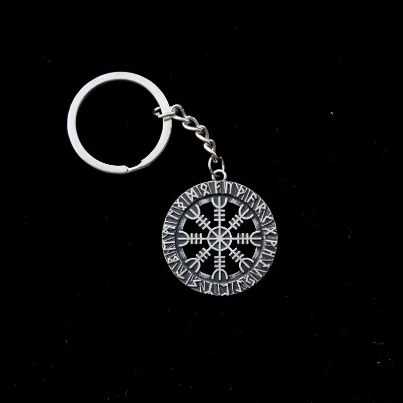 New Vintage Viking Metal Rune Compass Pendant Keyring Keychains for Men Charming Cool Nordic Amulet Jewelry Accessories
New Vintage Viking Metal Rune Compass Pendant Keyring Keychains for Men Charming Cool Nordic Amulet Jewelry Accessories