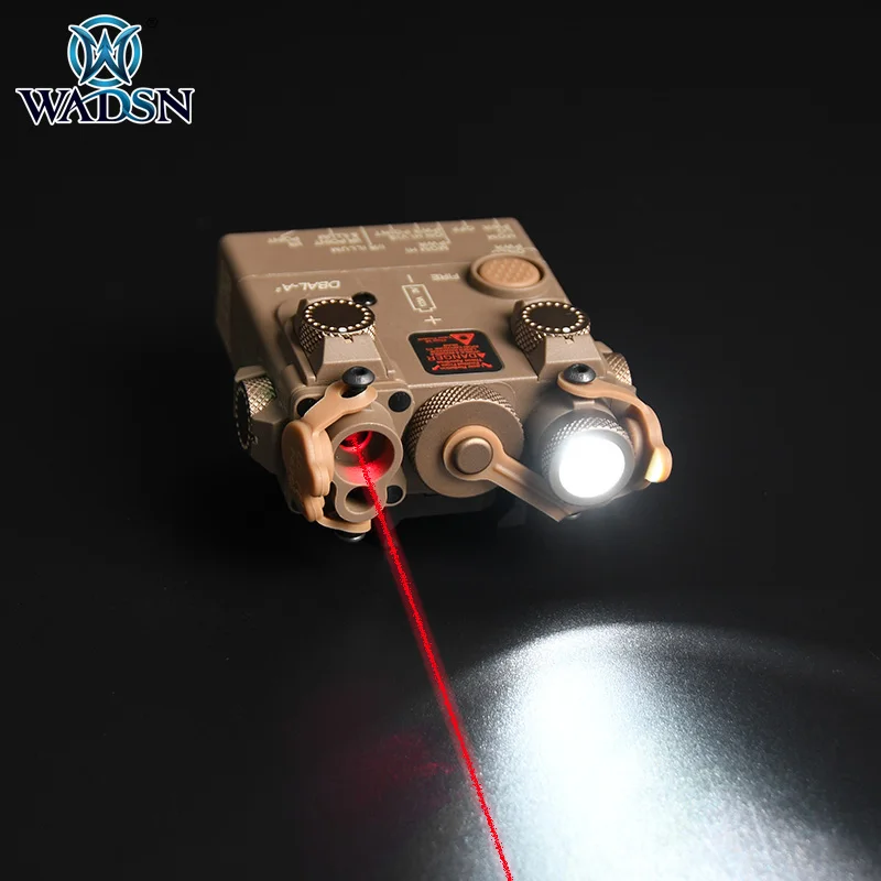 WADSN Tactical DBAL-A2 PEQ Red Dot Dual Beam Laser Sight Green Blue Aiming Airsoft Weapon Scout Light Rifle Lights for 20mm
WADSN Tactical DBAL-A2 PEQ Red Dot Dual Beam Laser Sight Green Blue Aiming Airsoft Weapon Scout Light Rifle Lights for 20mm