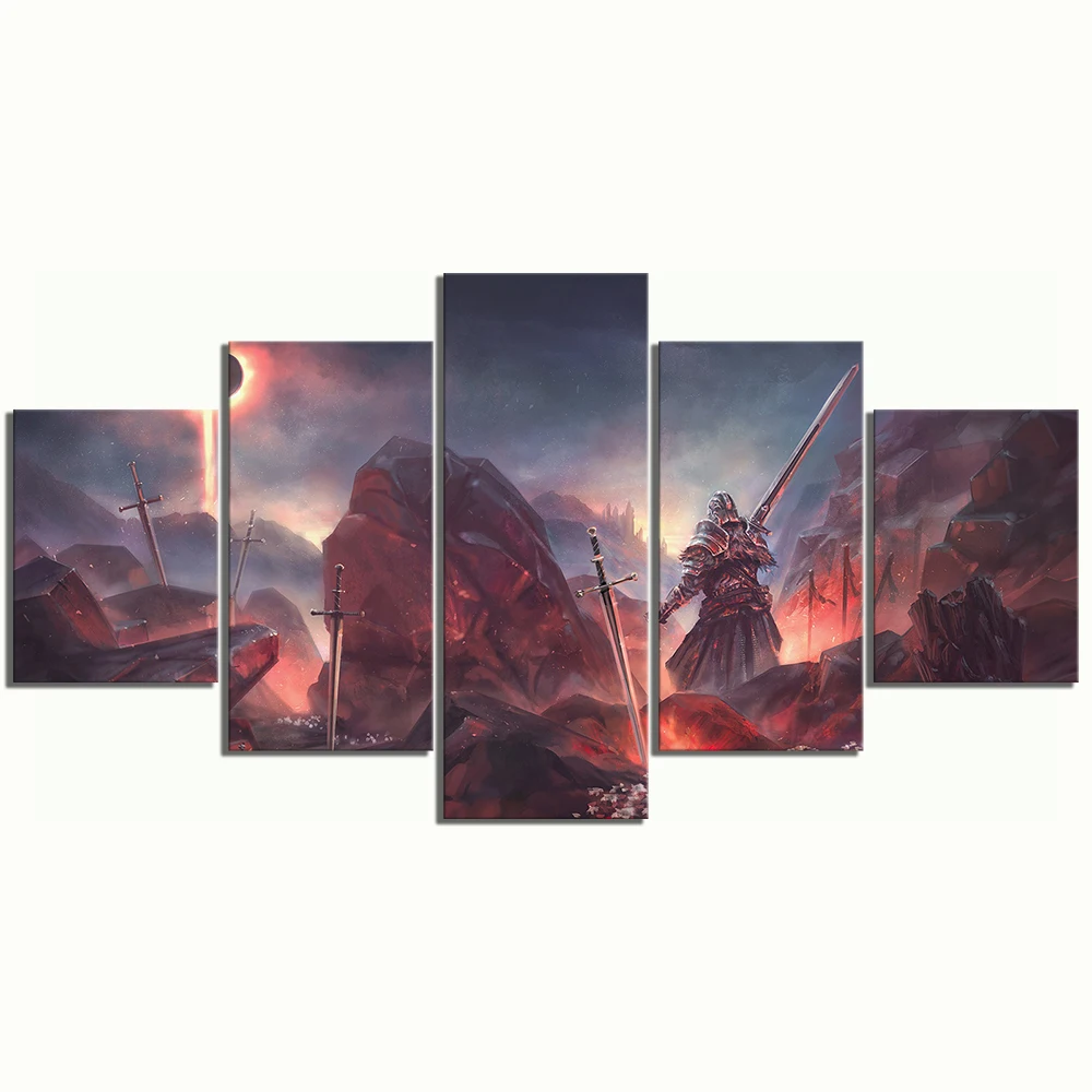 Home Decoration Hd Prints Painting 5 Pcs Dark Souls 3 Video Game Pictures Wall Artwork Modular Canvas Poster Modern Living Room
Home Decoration Hd Prints Painting 5 Pcs Dark Souls 3 Video Game Pictures Wall Artwork Modular Canvas Poster Modern Living Room