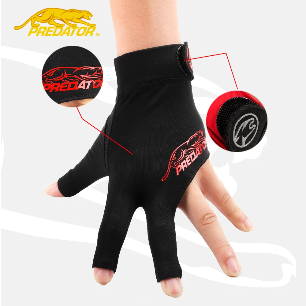PREDATOR 3142 Gloves Billiard Gloves One Piece Non-slip Lycra Fabric Pool Gloves Snooker Glove Billiard Accessories
PREDATOR 3142 Gloves Billiard Gloves One Piece Non-slip Lycra Fabric Pool Gloves Snooker Glove Billiard Accessories
