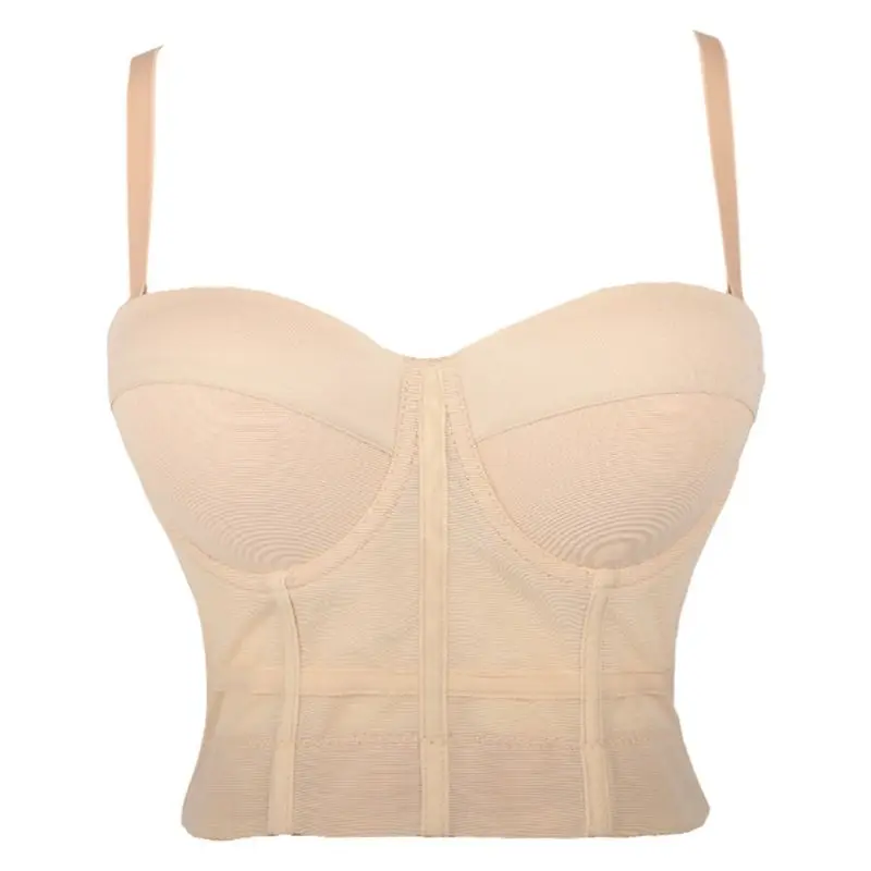 Women Sexy Sheer Mesh Bustier Crop Top Push Up Padded Solid Color Bralette Club Party Wedding Corset Bra Sling Vest D0UD
Women Sexy Sheer Mesh Bustier Crop Top Push Up Padded Solid Color Bralette Club Party Wedding Corset Bra Sling Vest D0UD