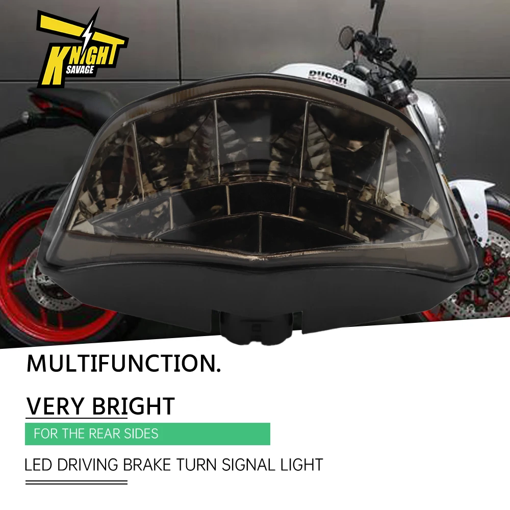 Задний фонарь для мотоцикла, 12 В, указатели поворота, аксессуары для DUCATI Monster 659 696 795 796 s EVO 
Задний фонарь для мотоцикла, 12 В, указатели поворота, аксессуары для DUCATI Monster 659 696 795 796 s EVO