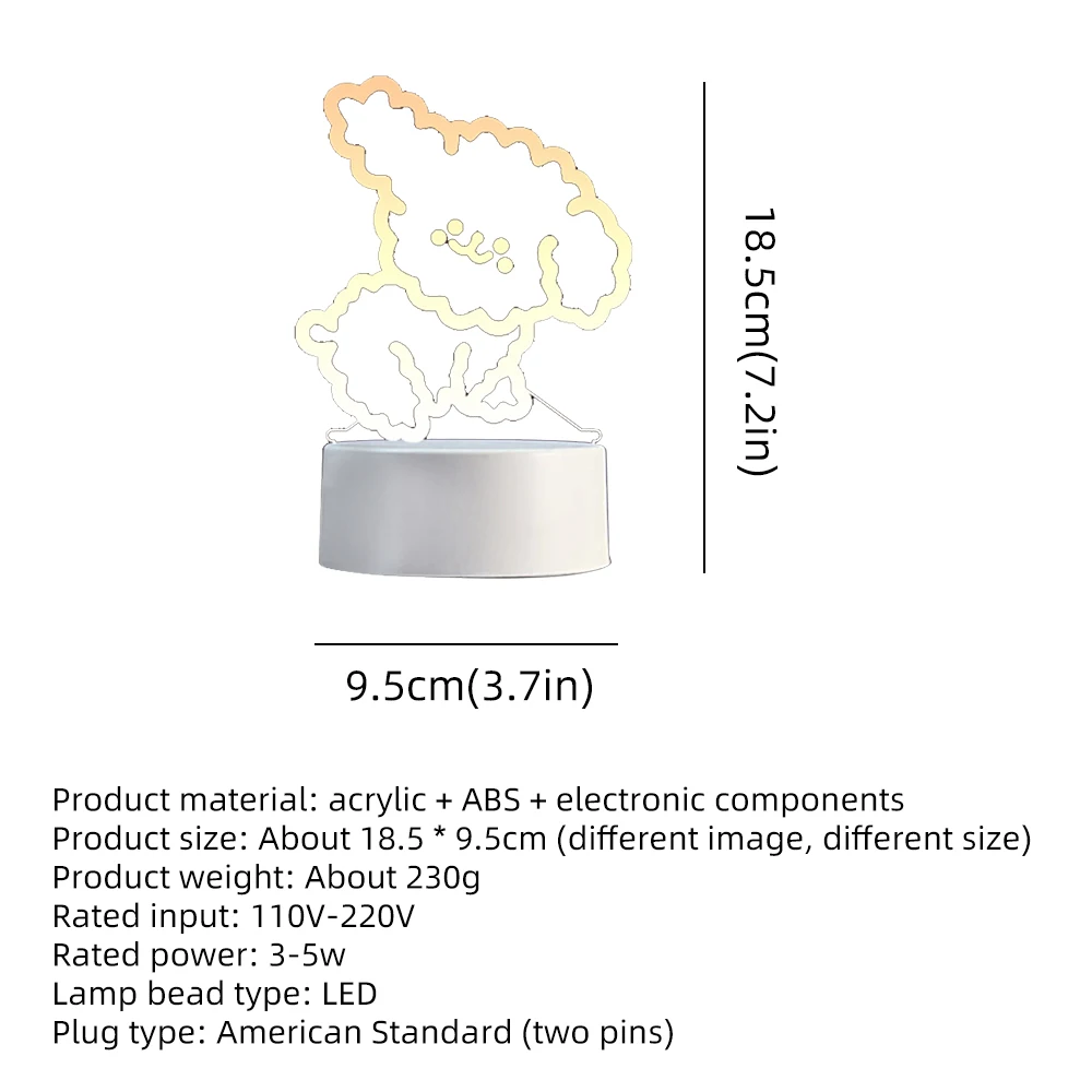Creative 3D Night Lamp Acrylic Desktop Nightlight Novelty Illusion Night Lamp Table Lamp For Home Decorative
Creative 3D Night Lamp Acrylic Desktop Nightlight Novelty Illusion Night Lamp Table Lamp For Home Decorative