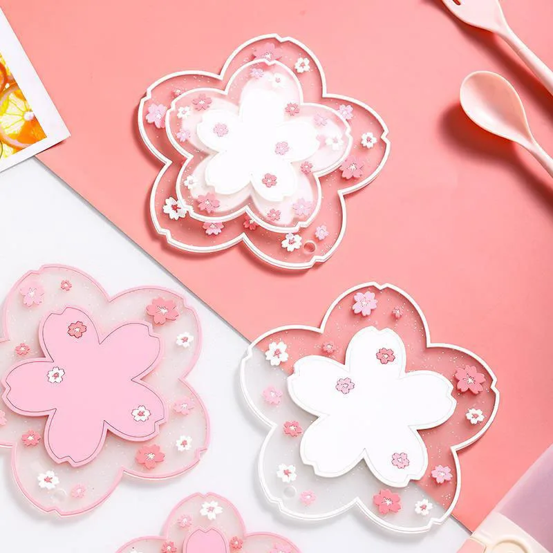 Cherry Blossom Heat Isulation Coaster Coffee Bowl Water Cup Mat Placemats Non-Slip Kitchen Accessories Decoration Tableware
Cherry Blossom Heat Isulation Coaster Coffee Bowl Water Cup Mat Placemats Non-Slip Kitchen Accessories Decoration Tableware