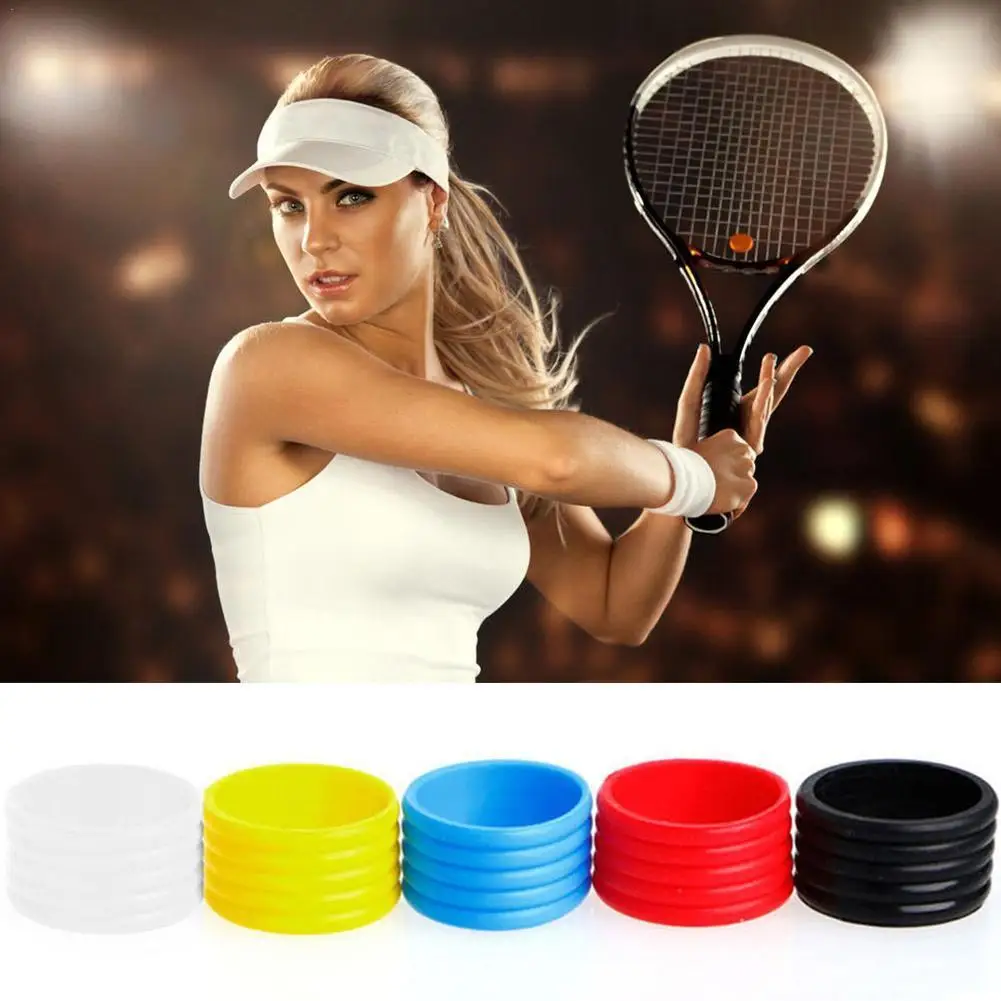 

Силиконовые ручки для теннисной ракетки, эластичное резиновое кольцо, уплотнительное кольцо для ракетки от пота, кольцо для сквоша, Overgrip, 1 ш...