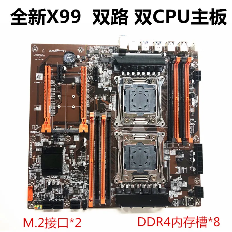 X99 Dual Computer Motherboard 2011 Pin CPU RECC DDR4 Memory Studio Open 2 More M.2
X99 Dual Computer Motherboard 2011 Pin CPU RECC DDR4 Memory Studio Open 2 More M.2