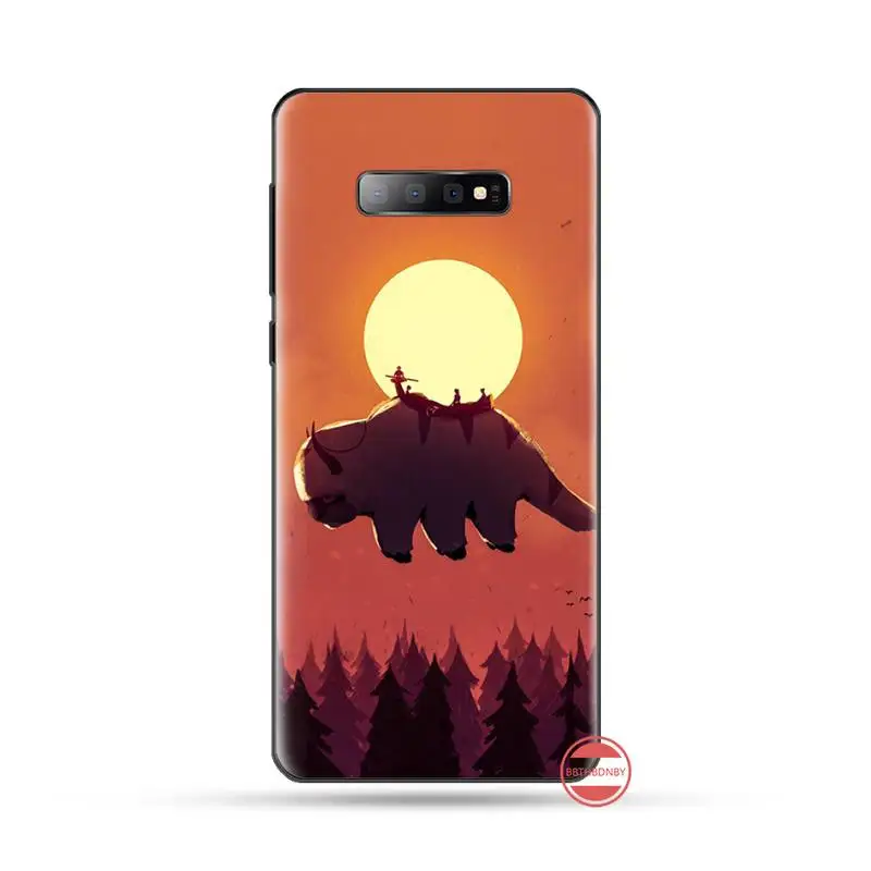 Аватар Последний Airbender аниме мягкий резиновый чехол для телефона Samsung S6 S7 edge S8 S9 S10