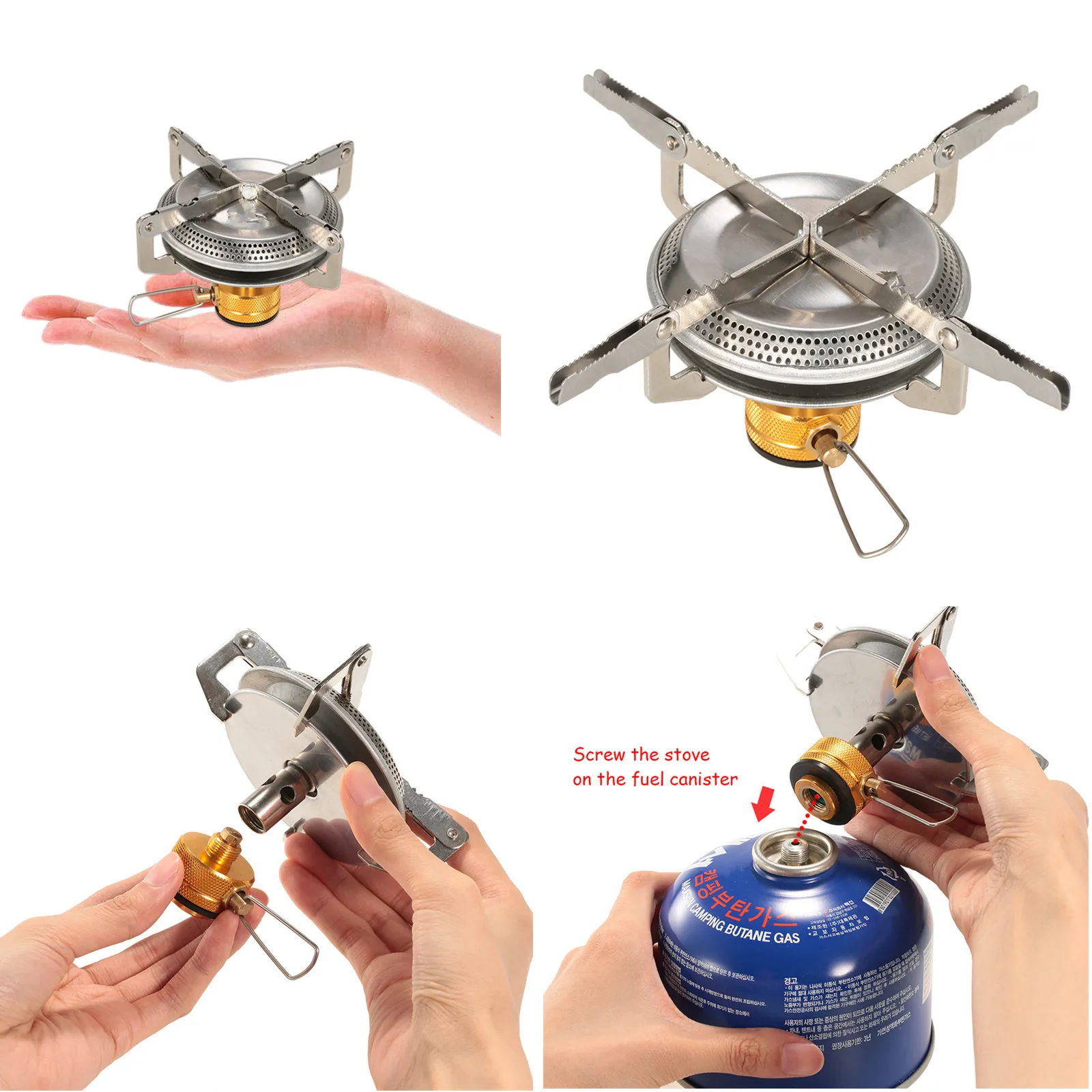 3500W Portable Outdoor Camping Gas Stove Hiking Backpacking Picnic Ultralight Cooking Gas Burner Stove Furnace
3500W Portable Outdoor Camping Gas Stove Hiking Backpacking Picnic Ultralight Cooking Gas Burner Stove Furnace