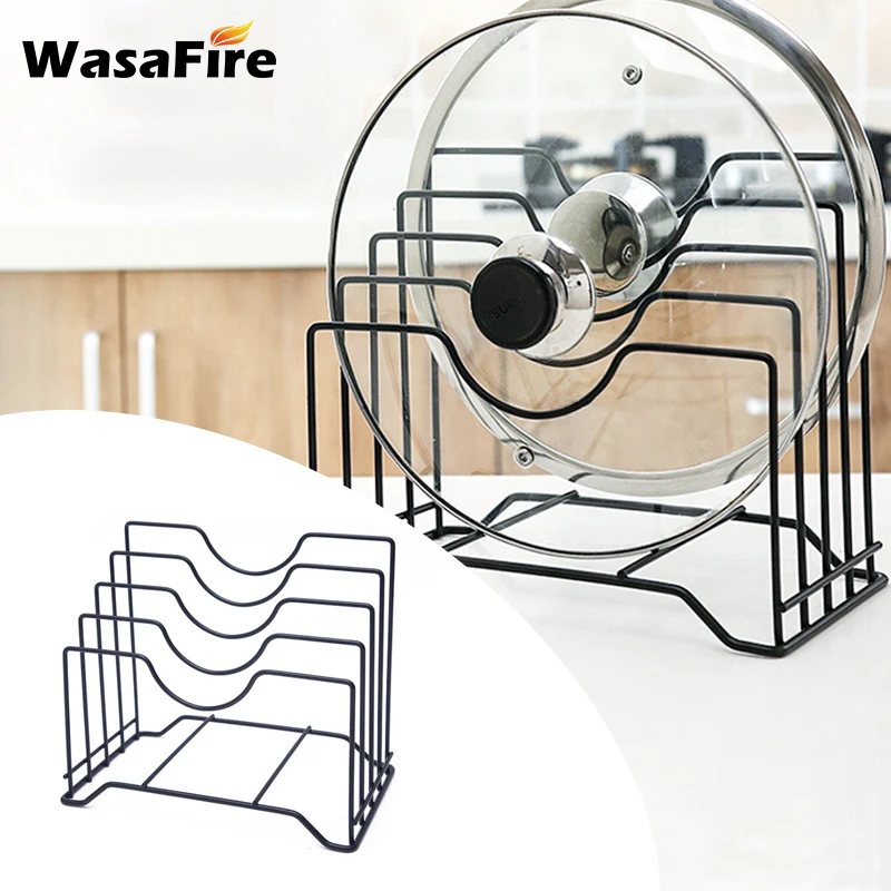 Rustproof Cutting Board Holder Practical Pot Lid Holder Storage Rack Storage Pan Lid Cover Cabinet Pantry Holder Kitchen Accesso
Rustproof Cutting Board Holder Practical Pot Lid Holder Storage Rack Storage Pan Lid Cover Cabinet Pantry Holder Kitchen Accesso