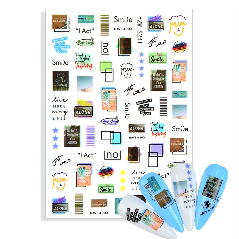 Геометрические 3D наклейки для искусственных элементов, индивидуальные буквы, украшения для ногтевого дизайна, слайдеры, самоклеящиеся акс...
Геометрические 3D наклейки для искусственных элементов, индивидуальные буквы, украшения для ногтевого дизайна, слайдеры, самоклеящиеся акс...