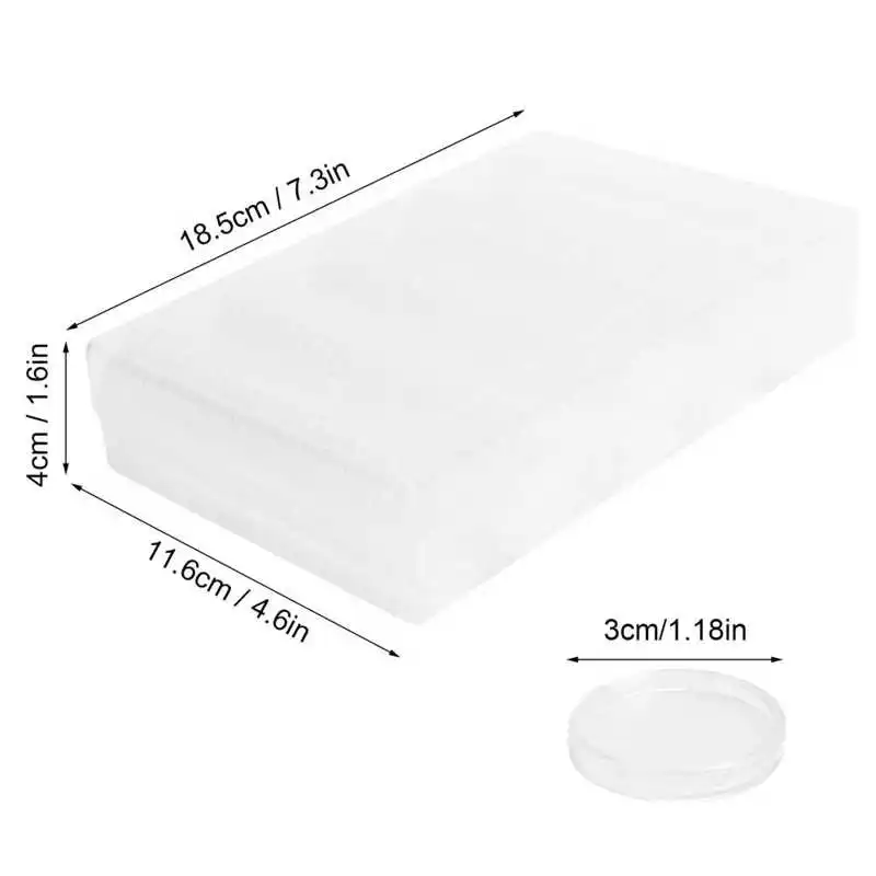 Coin Storage Box 17/20/25/27/30MM Round Coin Capsules Containers Coin Containers for Office Coins Storage Drawer Home
Coin Storage Box 17/20/25/27/30MM Round Coin Capsules Containers Coin Containers for Office Coins Storage Drawer Home