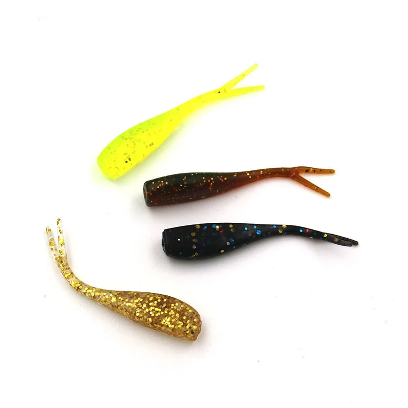 20pcs/lot Soft Lures Fork Tail Bait 5cm Goods For Fishing Sea Fishing Pva Swimbait Wobblers Artificial Tackle Mini Sequins Lure
20pcs/lot Soft Lures Fork Tail Bait 5cm Goods For Fishing Sea Fishing Pva Swimbait Wobblers Artificial Tackle Mini Sequins Lure