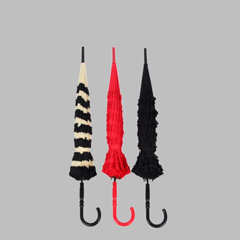 New Fashionable 16-bone-striped Lace Pagoda Umbrella For Weddings Semi-automatic Rain And Sunshine Dual-purpose Umbrella-35 
New Fashionable 16-bone-striped Lace Pagoda Umbrella For Weddings Semi-automatic Rain And Sunshine Dual-purpose Umbrella-35