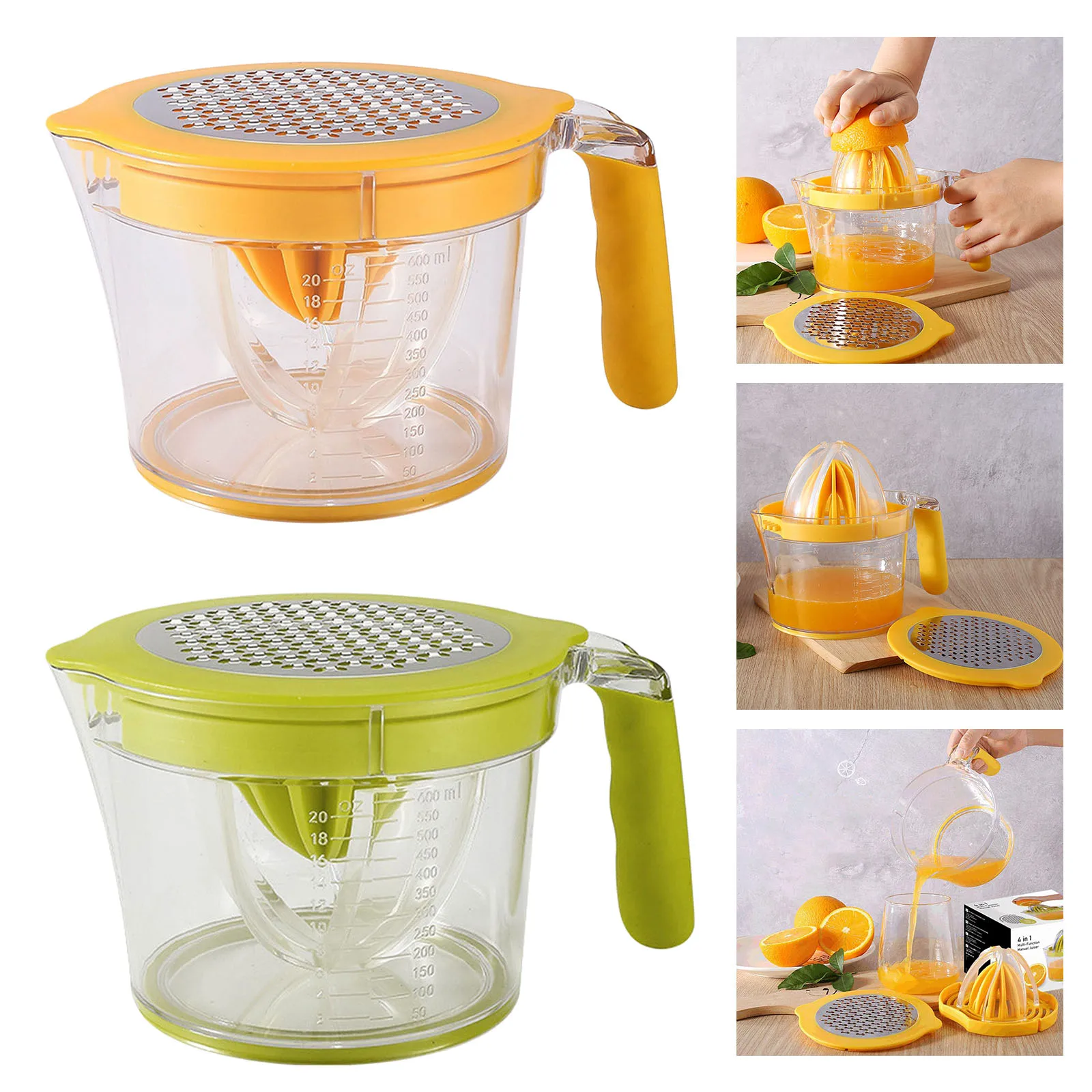 Manual Multi-function 3 in 1 Squeezer Rotation Press Grind Garlic Extractor Fruit Squeeze Lemon Hand Press Simple Operation
Manual Multi-function 3 in 1 Squeezer Rotation Press Grind Garlic Extractor Fruit Squeeze Lemon Hand Press Simple Operation