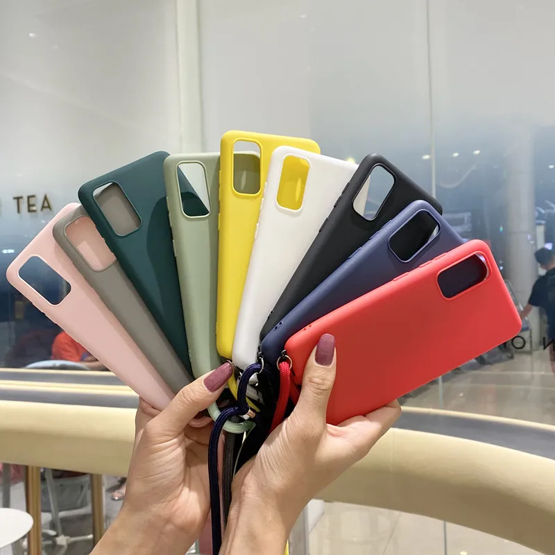 Luxury Soft TPU Silicone Phone Case For Samsung Galaxy A71 A51 A40 A11 A21 A50 A70 Crossbody Necklace Lanyard Strap Back Cover
Luxury Soft TPU Silicone Phone Case For Samsung Galaxy A71 A51 A40 A11 A21 A50 A70 Crossbody Necklace Lanyard Strap Back Cover