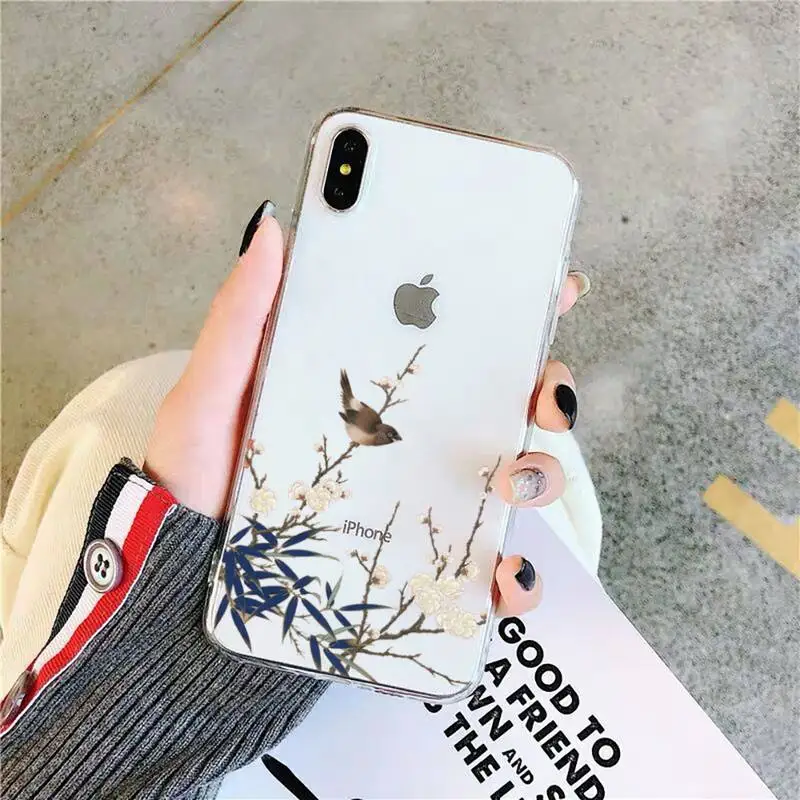 MaiYaCa Chinese style Plum blossom Phone Case for iPhone 11 12 pro XS MAX 8 7 6 6S Plus X 5S SE 2020 XR case
MaiYaCa Chinese style Plum blossom Phone Case for iPhone 11 12 pro XS MAX 8 7 6 6S Plus X 5S SE 2020 XR case