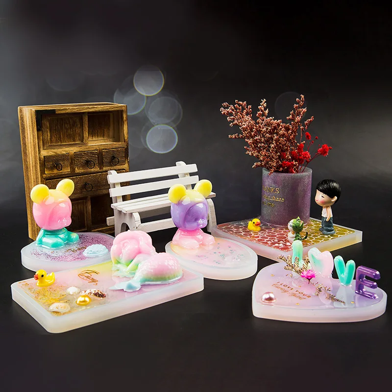 Clear Clay Molds Making Pottery Tools Ceramics Molds Polymer Clay Resin Craft Mould Round Oval Square Shaped Silicone Portable 
Clear Clay Molds Making Pottery Tools Ceramics Molds Polymer Clay Resin Craft Mould Round Oval Square Shaped Silicone Portable