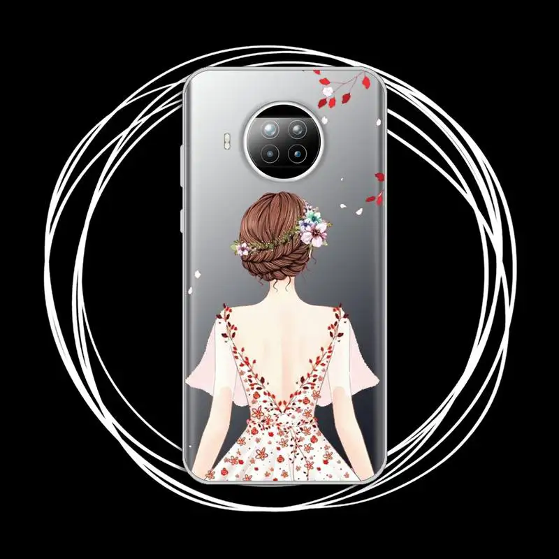 Fashion cartoon red dress girl Phone Case Transparent for Xiaomi Redmi note 10 t 8 9 pro lite 11
Fashion cartoon red dress girl Phone Case Transparent for Xiaomi Redmi note 10 t 8 9 pro lite 11