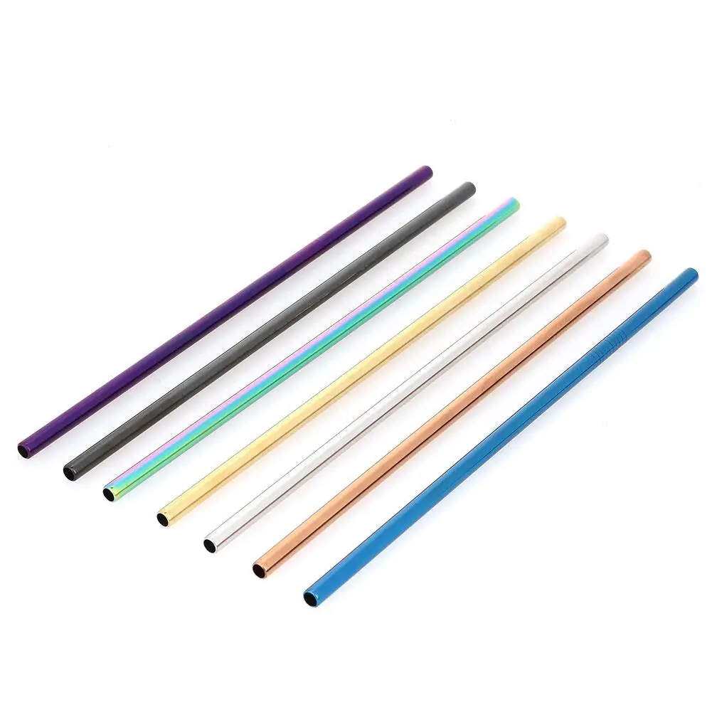 Drinking Straw Straight Pipette Metal Straw 304 Stainless Steel 21.5*0.6cm Creative Beautiful Birthday Mug Fruit Juice Party
Drinking Straw Straight Pipette Metal Straw 304 Stainless Steel 21.5*0.6cm Creative Beautiful Birthday Mug Fruit Juice Party
