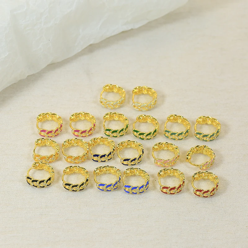 Aide 925 Sterling Silver Colored Enamel Chain Rings Hoop Earrings 2021 Trend Dripping Oil Ring Pendant Necklace Jewelry Set
Aide 925 Sterling Silver Colored Enamel Chain Rings Hoop Earrings 2021 Trend Dripping Oil Ring Pendant Necklace Jewelry Set