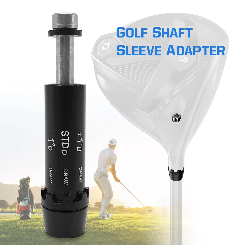 

Golf Shaft Adapter Stainless Steel Golf shaft Replacement Compatible Golf Clubs Accessory For Cobra F9 Driver 0.350 or 0.335