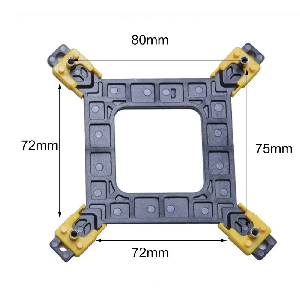 CPU Radiator Bracket Cooling Fan Backplate Heatsink Holder Base CPU Cooler Mounting Holder for Desktop Computer Stable
CPU Radiator Bracket Cooling Fan Backplate Heatsink Holder Base CPU Cooler Mounting Holder for Desktop Computer Stable
