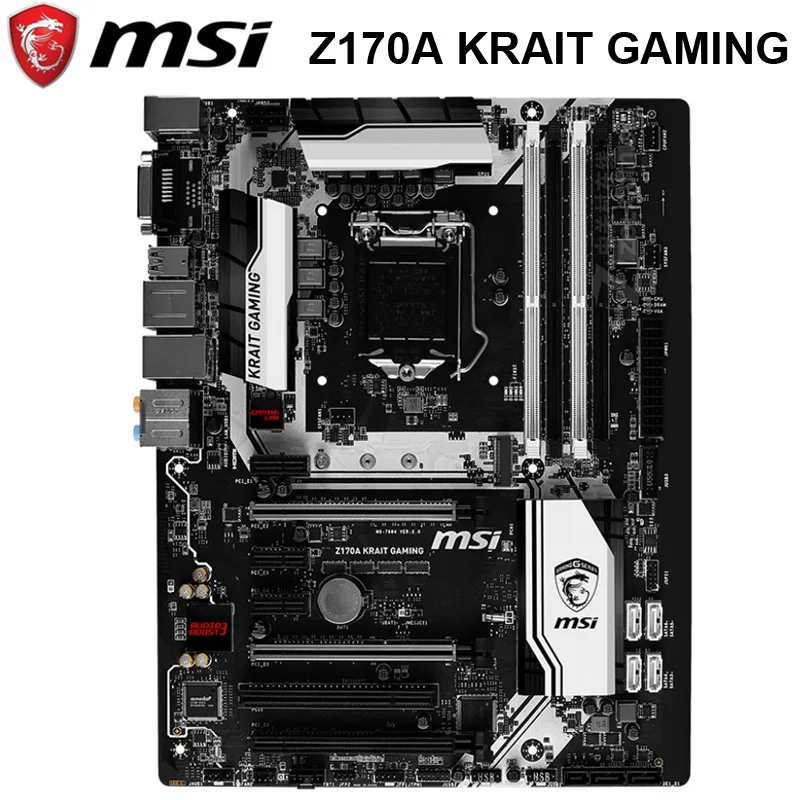 Материнская плата MSI Z170A kсокращения с сокетом LGA 1151 процессор Core i7 i5 i3 Intel Z170 DDR4 64 Гб M.2 десктопная Материнская плата MSI Z170 1151
Материнская плата MSI Z170A kсокращения с сокетом LGA 1151 процессор Core i7 i5 i3 Intel Z170 DDR4 64 Гб M.2 десктопная Материнская плата MSI Z170 1151