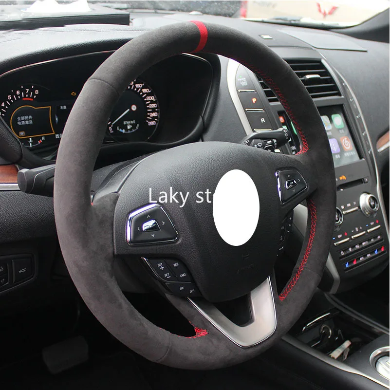 DIY Hand-stitched 100%Genuine Gray Soft Turn Fur Car Steering Wheel Cover for Lincoln MKZ MKC MKX Continental 15inch 38cm
DIY Hand-stitched 100%Genuine Gray Soft Turn Fur Car Steering Wheel Cover for Lincoln MKZ MKC MKX Continental 15inch 38cm