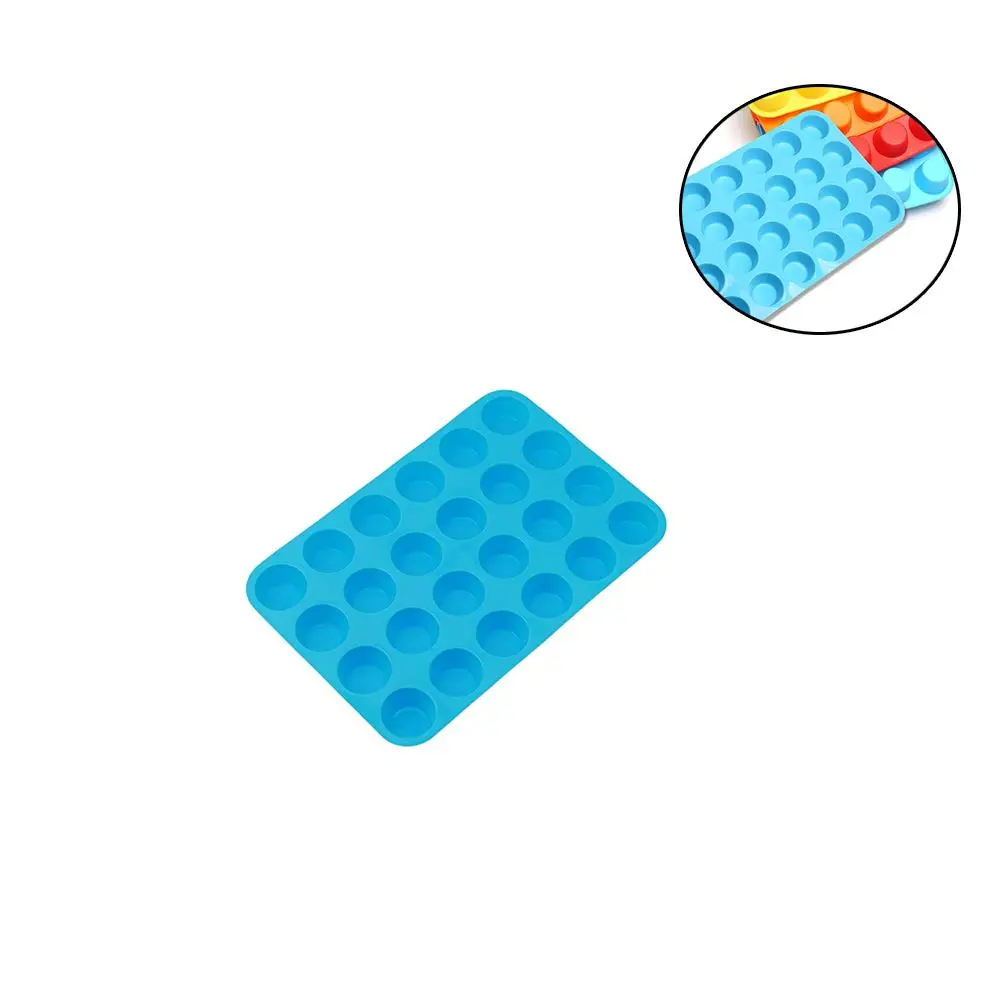 Silicone Cake Mold DIY 24 Hole Round Cube Silicone Trays For Chilled Drinks Like Bars Homes Or Parties Kitchen Barware Gadgets
Silicone Cake Mold DIY 24 Hole Round Cube Silicone Trays For Chilled Drinks Like Bars Homes Or Parties Kitchen Barware Gadgets