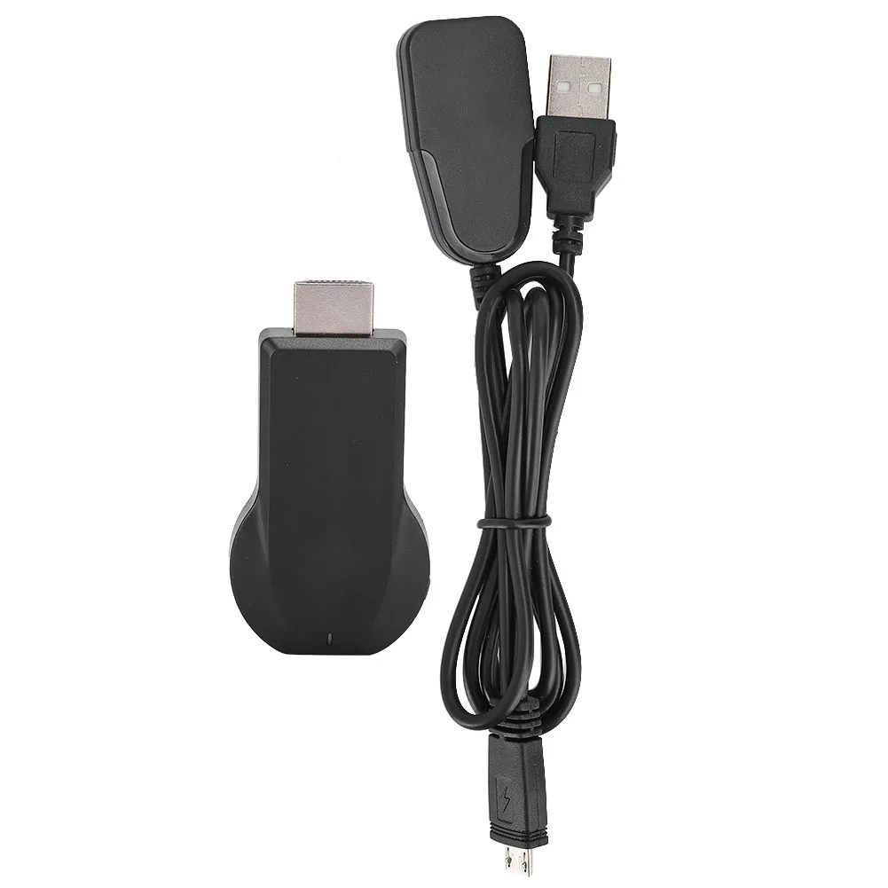 WiFi TV Wireless Display Receiver HDMI-compatible Wireless Dongle Adapter Support for Airplay Miracast DLNA
WiFi TV Wireless Display Receiver HDMI-compatible Wireless Dongle Adapter Support for Airplay Miracast DLNA