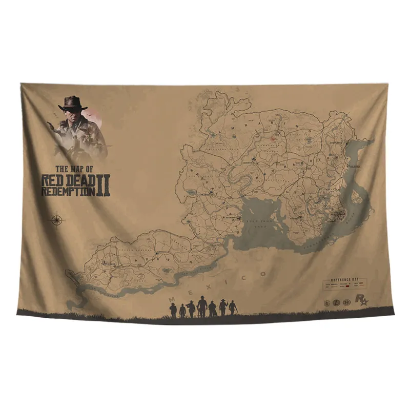 Red Dead Redemptions 2 canvas painting Wall Art map Game Tapestry poster decoration Print Decoration Pictures Room Decor
Red Dead Redemptions 2 canvas painting Wall Art map Game Tapestry poster decoration Print Decoration Pictures Room Decor