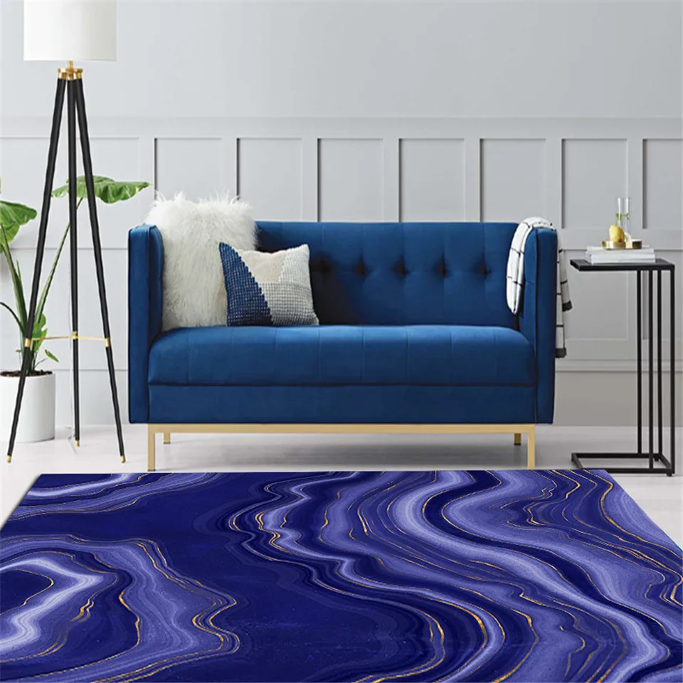 Nordic Abstract Agate Texture Blue Mat In The Bedroom Luxury Fashion Carpet Living Room Anti-slip Rug For Hallway Doormat
Nordic Abstract Agate Texture Blue Mat In The Bedroom Luxury Fashion Carpet Living Room Anti-slip Rug For Hallway Doormat
