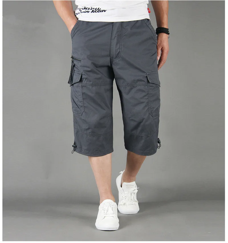 Long Length Cargo Shorts Men Summer Casual Cotton Multi Pockets Hot Breeches Cropped Trousers Military Camouflage Shorts 5XL
Long Length Cargo Shorts Men Summer Casual Cotton Multi Pockets Hot Breeches Cropped Trousers Military Camouflage Shorts 5XL