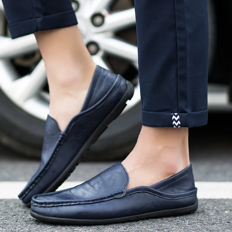 2021 Early Autumn New British Style Leather Casual Shoes for Male Breathable High-quality Shallow Loafers Suitable for Daily
2021 Early Autumn New British Style Leather Casual Shoes for Male Breathable High-quality Shallow Loafers Suitable for Daily