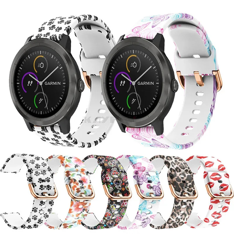 20mm Watchband Strap for Garmin Forerunner 245 245M 645/Vivoactive 3/Vivomove HR Music Venu Move Style Bracelet Wristband Correa
20mm Watchband Strap for Garmin Forerunner 245 245M 645/Vivoactive 3/Vivomove HR Music Venu Move Style Bracelet Wristband Correa