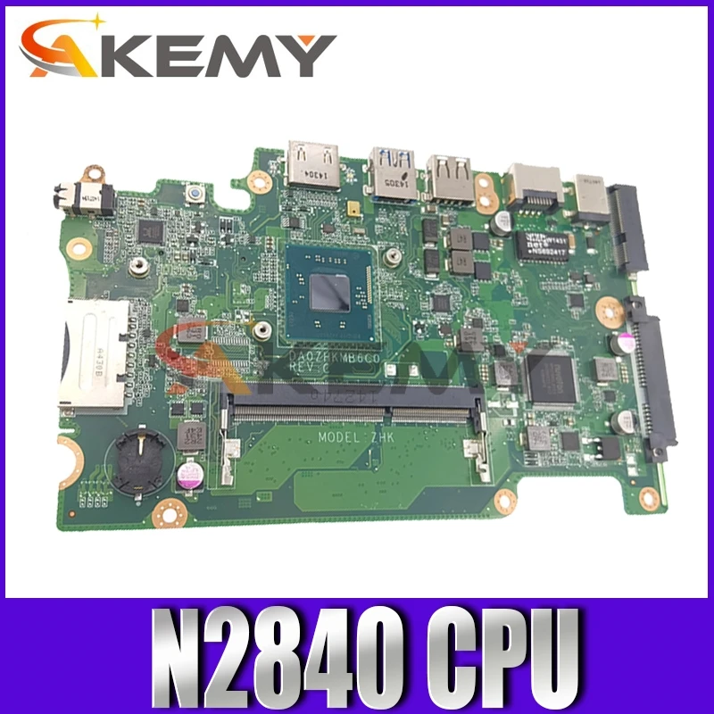 Материнская плата для ноутбука ACER aspire E3-112, ES1-111, V3-112, DA0ZHKMB6C0 с процессором SR1YJ N2840, DDR3, работает хорошо
Материнская плата для ноутбука ACER aspire E3-112, ES1-111, V3-112, DA0ZHKMB6C0 с процессором SR1YJ N2840, DDR3, работает хорошо
