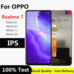 6.5 inch For Oppo Realme 7 LCD Display Touch Screen Digitizer Assembly
for Realme 7 Realme7 LCD Display RMX2155 RMX2111