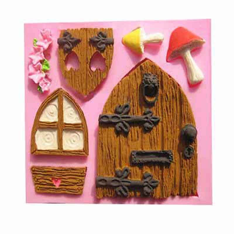 Vintage Silicone Craft Fairy Garden House Wall Chocolate Fondant Molds Polymer Clay Cake Decorating Tools
Vintage Silicone Craft Fairy Garden House Wall Chocolate Fondant Molds Polymer Clay Cake Decorating Tools